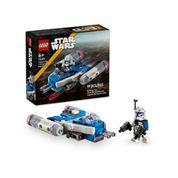 Lego Star Wars Capitão Rex e Y-Wing Microfighter 99 Pç 75391