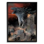 Quadro Decorativo Godzilla By Baal's - Beek