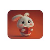 Mouse Pad em Tecido - Cute - Coelhinho