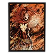 Quadro Decorativo Fenix Negra By Baal's - Beek