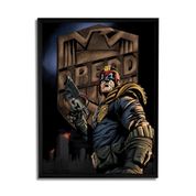 Quadro Decorativo Dredd By Baal's - Beek