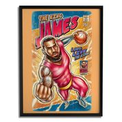 Quadro Decorativo Lebron James By Renato Cunha - Beek