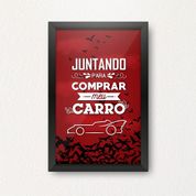 Quadro Porta Dinheiro CARRO MORCEGO - Beek