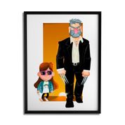 Quadro Decorativo X-Gravity-Men By Ju´lio Magah - Beek