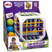 Brinquedo Educativo Cubo Entrelaçado e Bolinhas - Elka 1171