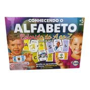 Jogo Educativo Conhecendo o Alfabeto Colorido - Toia 12018