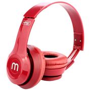 Fone de Ouvido Dobravel com Microfone P2 KNUP Vermelho