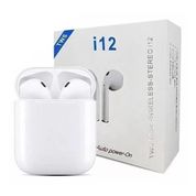 Fone De Ouvido I12 Tws Bluetooth Sem Fio Para IOS e Android