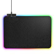 Mouse Pad Speed Borda LED RGB 14 Modos 7 Cores 357x255x4mm USB MP-LED2535 Exbom