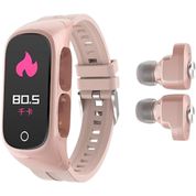 Smartwatch Relógio inteligente Fone Bluetooth 2 em 1 N8 (ROS