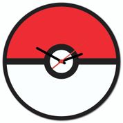 Relógio de Parede Pokebola - Presente Criativo Geek