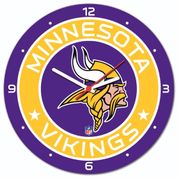 Relógio de Parede Licenciado NFL - Minnesota Vikings