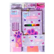 KIT DESENHO ARTÍSTICO INFANTIL PATINHAS COM 27 PEÇAS - FOFY