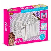 Barbie Casinha Para Montar e Pintar - Fun