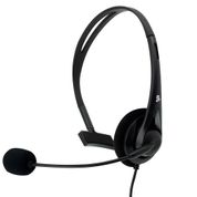 Headset USB unilateral c/ microfone Hs-100U 5+