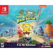 Spongebob Squarepants Battle for Bikini Bottom Rehydrated F.U.N. Edit. - Switch