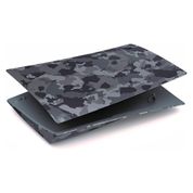 Faceplate Ps5 Tampa De Console Gray Camouflage - Camuflado