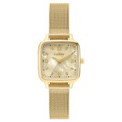 Relógio Condor Feminino Ref: Co2035nkb/4x Retangular Mesh Dourado