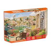 Puzzle 750 Peças Panorama Horizonte Grego - Grow