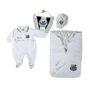 Kit Maternidade Plush Santos com Saco de Dormir Oficial