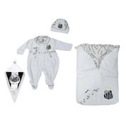 Kit Maternidade Plush Santos com Saco de Dormir Meninas Oficial