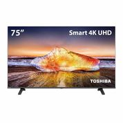 Smart TV DLED 75" 4K Toshiba 75C350MS VIDAA 3 HDMI 2 USB Wi-Fi - TB025M TB025M