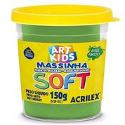 Massa de Modelar Soft Acrilex Verde 150g