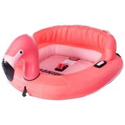 Boia Rebocável Aquática HO Flamingo 2 para 2 Pessoas, Rosa