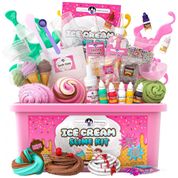 Kit de Slime Divertido Fábrica de Sorvete Fofa com 31 Complementos, 7 a 12 Anos, Original Stationery