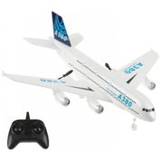 Avião de Controle Remoto A380, 2.4G Design 2CH, Idade Recomendada 14, IHOBBY RC, Branco