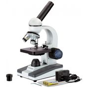 Microscópio Composto Biológico 40X 1000X sem Fio com Lentes de Vidro, 110V, AmScope