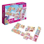 Domino Infantil Barbie Brinquedo Montessori