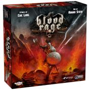 Jogo de Estratégia Blood Rage 2 a 4 Jogadores, Para Maiores de 14 Anos, CMON BLR001, Preto