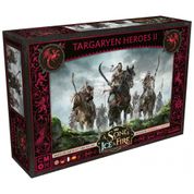 SIF610 Jogo de Estratégia Targaryen Heroes II, 2 a 4 Jogadores, Para Maiores de 14 Anos, CMON CMND0168, Preto