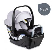 Assento de carro infantil Britax Willow S com base alpina, Glacier Onyx