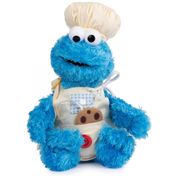 Pelúcia Cookie Monster para Crianças Maiores de 1 Ano, GUND 6050731, Azul