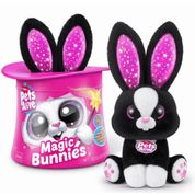 Pelúcia Pets Alive Magic Bunnies Preto Candide 1236