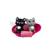 Mini Pets da Barbie Hora do Banho Mini Gata - Pupee