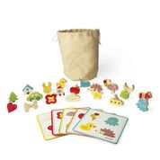 Brinquedo Educativo - Janod - Jogo De Reconhecimento Tátil - Maped
