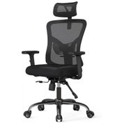 NOBLEWELL Cadeira de Escritório Ergonômica Giratória e Aj