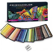 Kit Lápis de Cor Profissional com Estojo 151 peças, Prismacolor, Preto