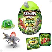 Smashers LightUp Mini Jurassic Dino FUN Cinza FUN F0128-6