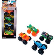 Monster Jam - Conjunto com 4 Ve­­ículos 1:72 - Sunny