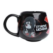 Caneca Bojuda Naruto - Akatsuki Itachi Chibi - 400ml - Clube Comix