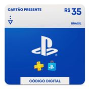 Gift Card Digital - PlayStation Store - Brasil - R$ 35