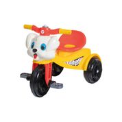 TRICICLO INFANTIL CACHORRO COM PEDAL - CALESITA