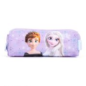 Estojo Escolar Feminino Frozen II Azul Claro