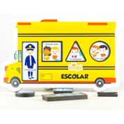 Jogo Ônibus - Formas Geométricas - T0043 - Loopi Toys