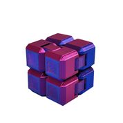 Fidget Cubo Infinito Anti Estresse Cube Infinity 3D Bicolor