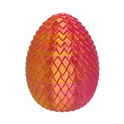 Ovo de Dragão 20cm GOT Casa Dragão 3D Geek Game Thrones Porta Objetos Bicolor
